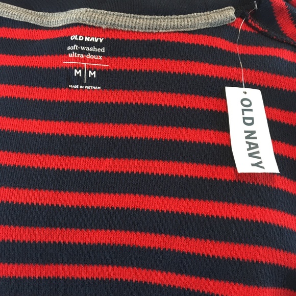 NWT Old Navy Long Sleeve Striped Top Medium M - Picture 2 of 8